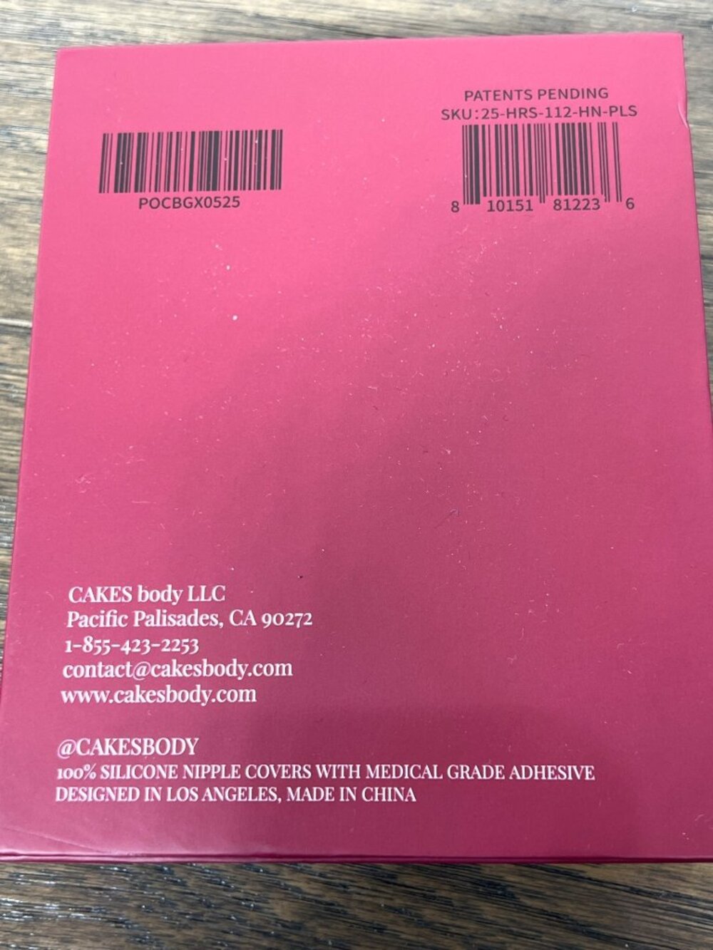CAKES BODY Sticky Cakes Triangles Nipple Covers New In Box One Size NWT - Picture 5 of 5